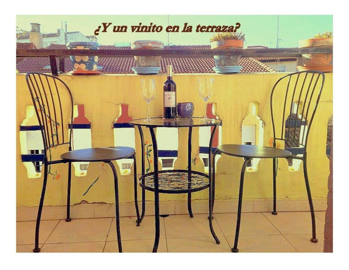 Atico Con Encanto En El Centro De 洛格罗尼奥 外观 照片